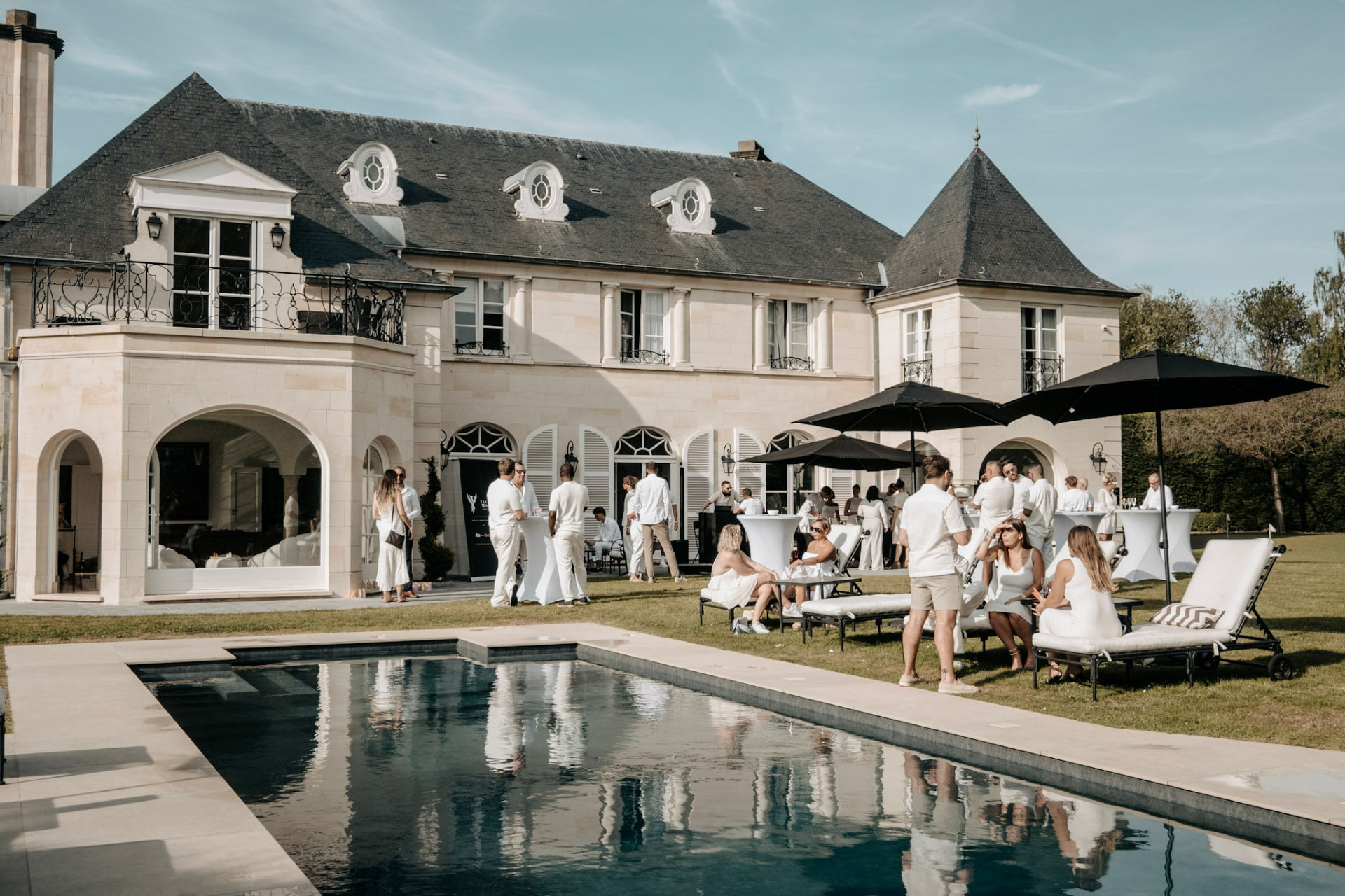 Villa d’exception en pierre avec piscine et réception privée