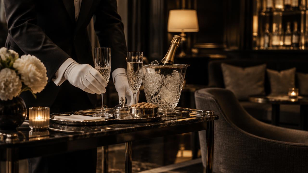 Service de conciergerie dans un salon raffiné